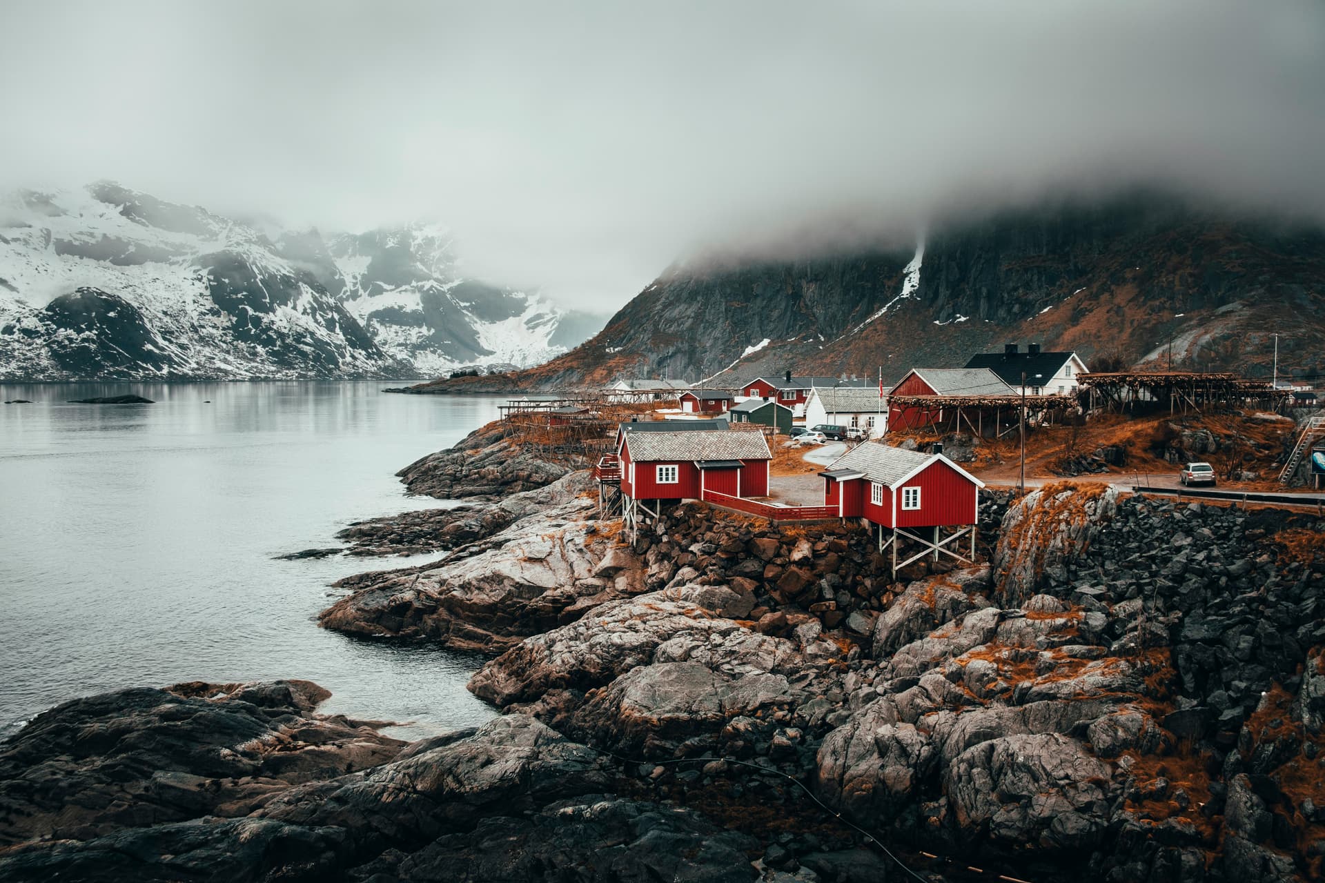 Lofoten being moody and beautiful on Earth Day