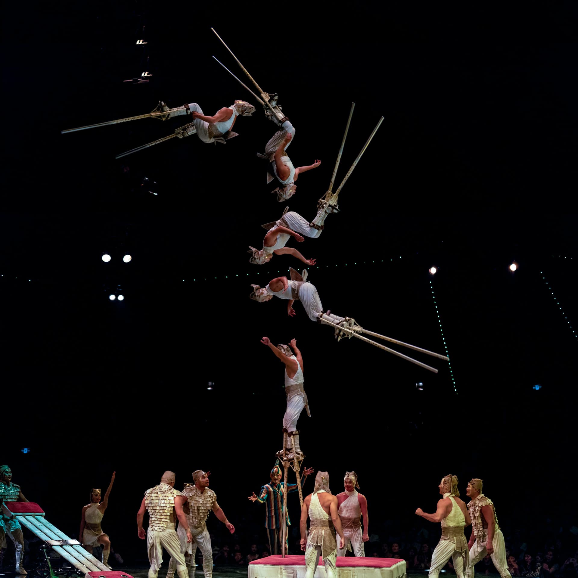 Was really impressed with this guy on stilts. Was well worth it to create a composite of his performance.